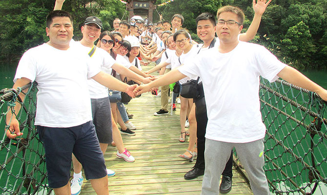 大慶物聯(lián)網(wǎng)卡平臺之搜浪團隊柘林湖出游